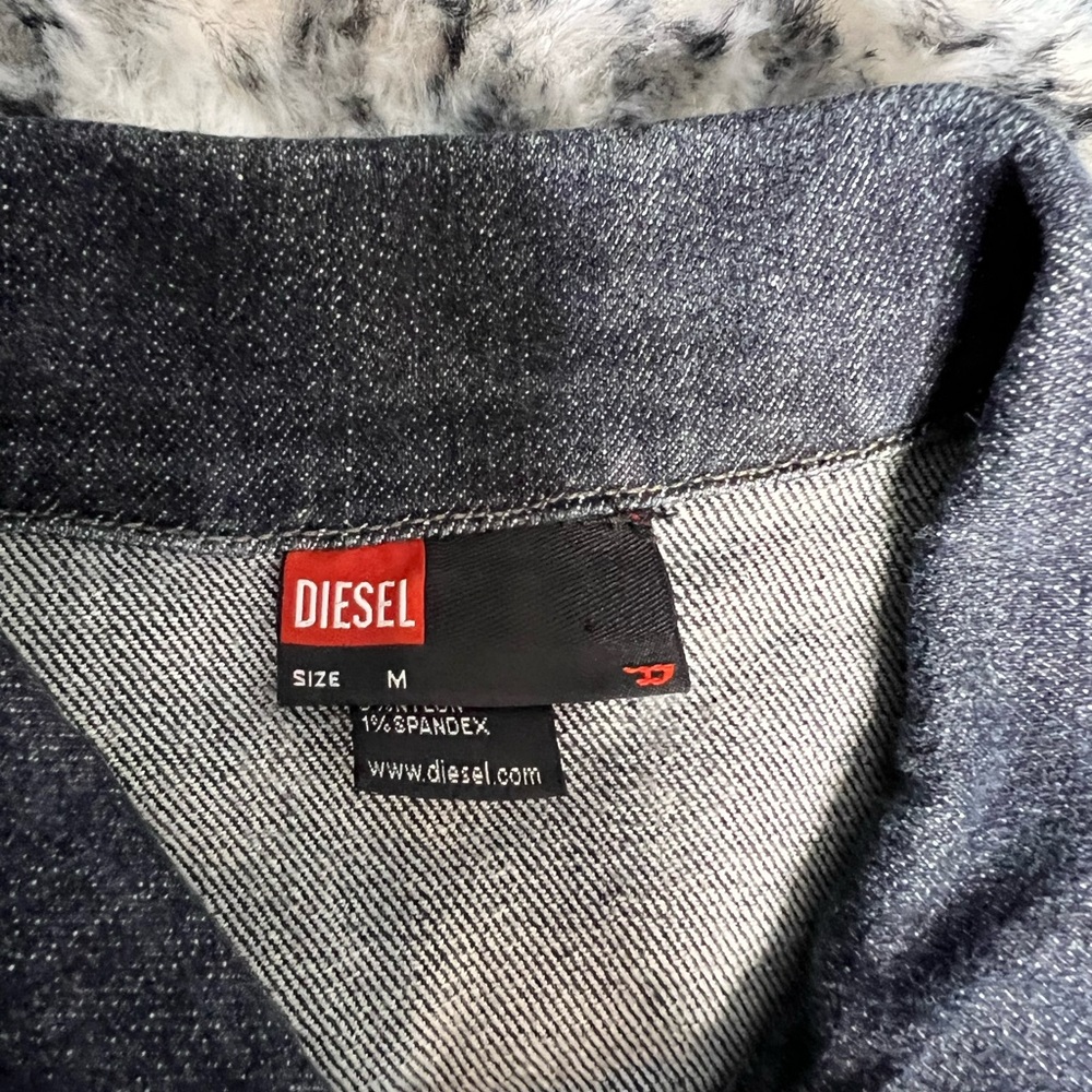 Diesel Classic Denim Jean Jacket M - Picture 9 of 10